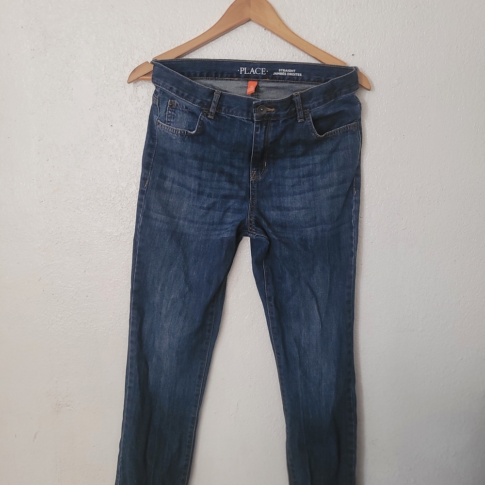 Place Women's Dark Blue Skinny Jeans